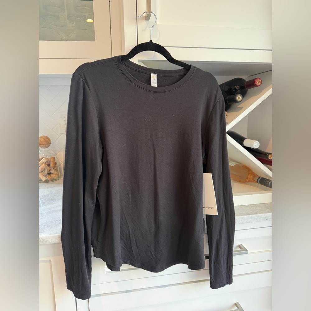 NWT Love Modal Fleece Long-Sleeve Shirt - Picture 3 of 5